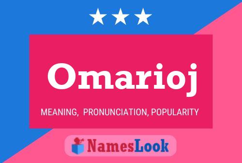 Omarioj 名字海报