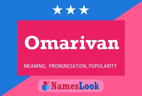 Omarivan 名字海报