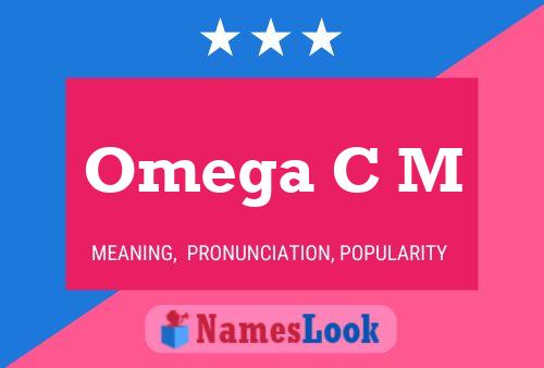 Omega C M 名字海报