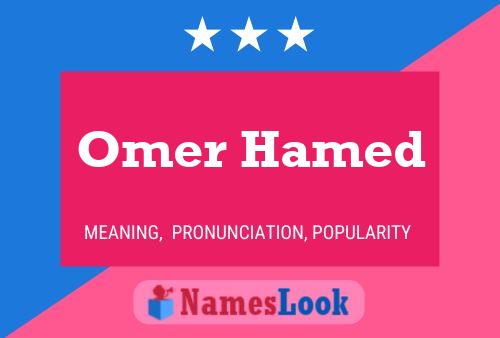 Omer Hamed 名字海报