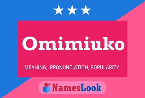 Omimiuko 名字海报