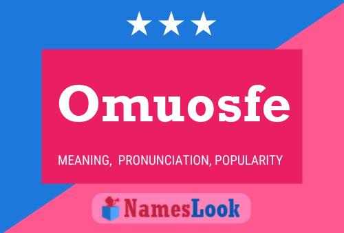 Omuosfe 名字海报