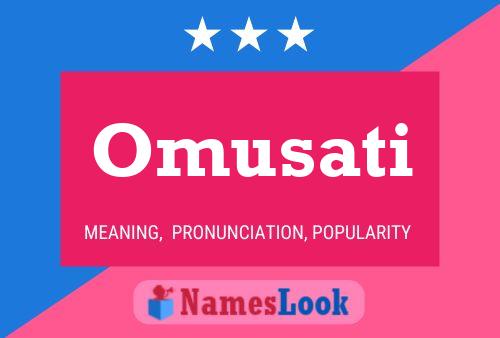 Omusati 名字海报