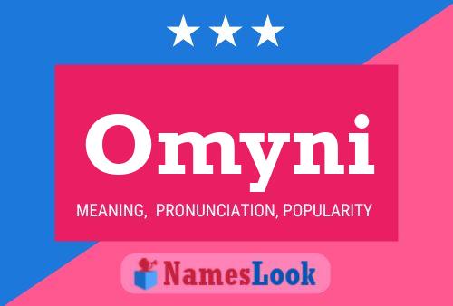 Omyni 名字海报