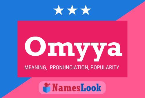 Omyya 名字海报