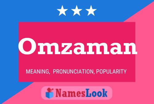 Omzaman 名字海报