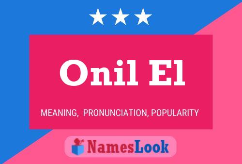 Onil El 名字海报