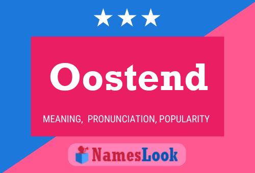 Oostend 名字海报