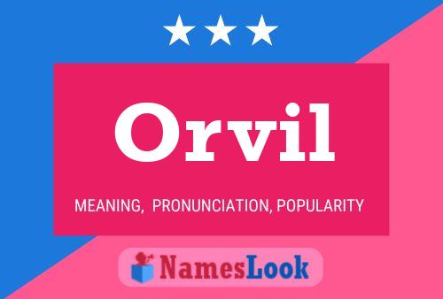 Orvil 名字海报