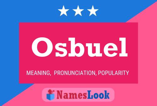 Osbuel 名字海报