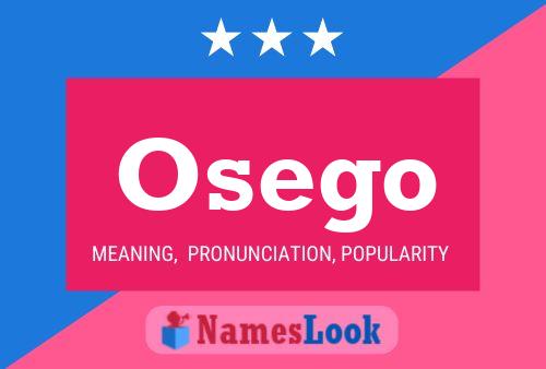 Osego 名字海报