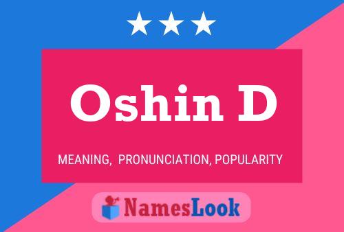 Oshin D 名字海报