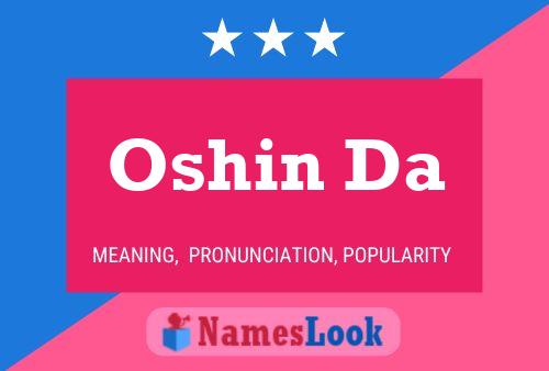 Oshin Da 名字海报