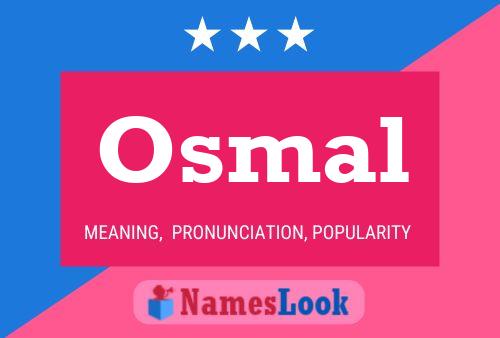 Osmal 名字海报