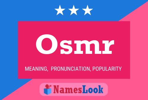 Osmr 名字海报