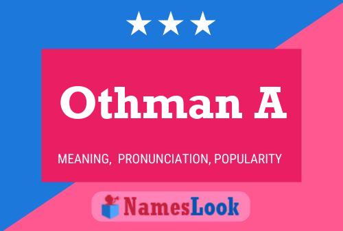 Othman A 名字海报