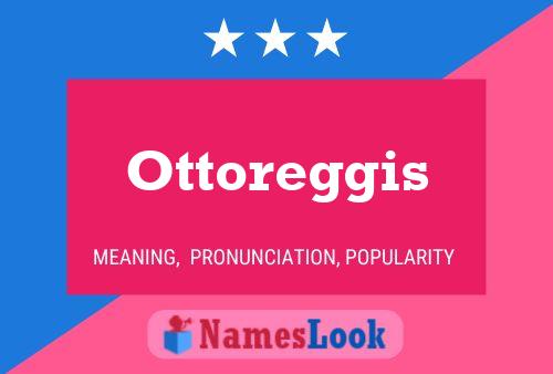 Ottoreggis 名字海报