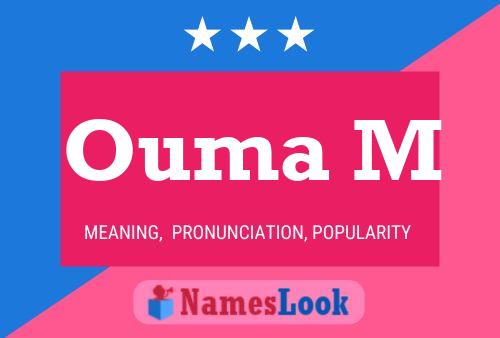 Ouma M 名字海报