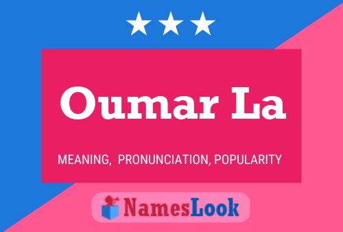 Oumar La 名字海报