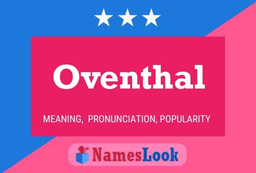 Oventhal 名字海报