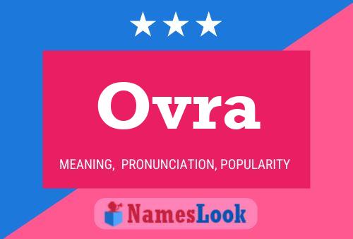 Ovra 名字海报