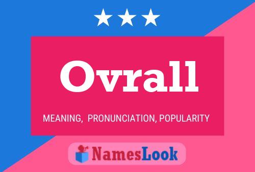 Ovrall 名字海报