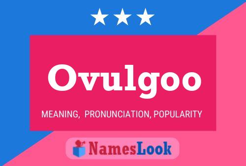 Ovulgoo 名字海报