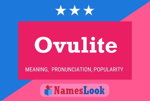 Ovulite 名字海报