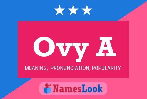 Ovy A 名字海报