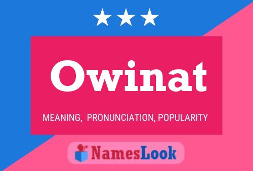 Owinat 名字海报