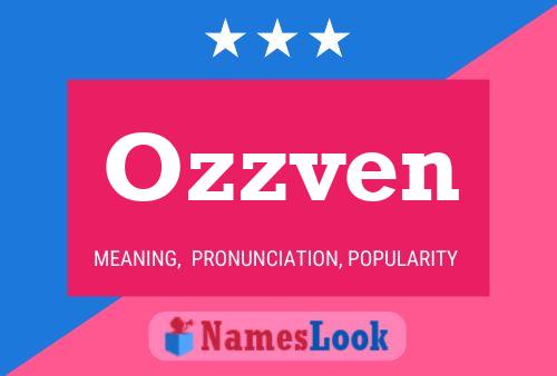 Ozzven 名字海报