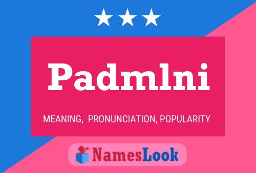 Padmlni 名字海报