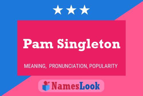 Pam Singleton 名字海报