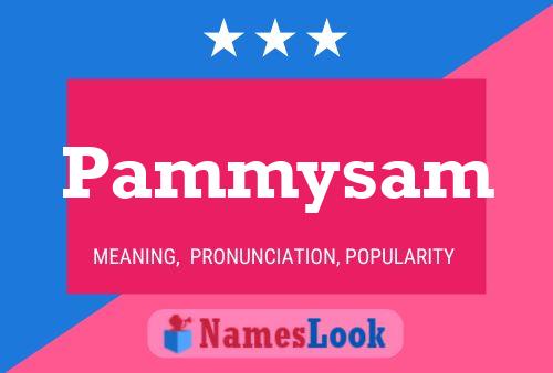 Pammysam 名字海报