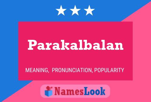 Parakalbalan 名字海报