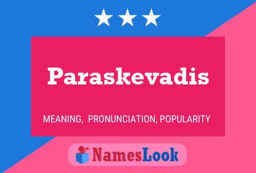 Paraskevadis 名字海报