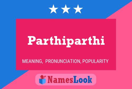 Parthiparthi 名字海报