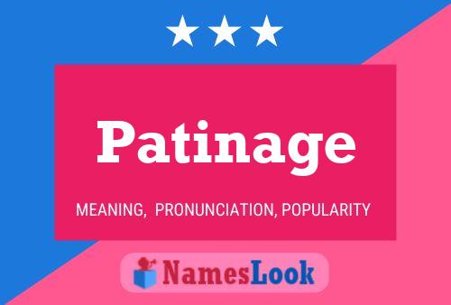 Patinage 名字海报