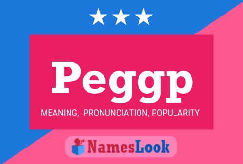 Peggp 名字海报