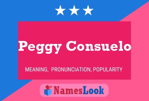 Peggy Consuelo 名字海报