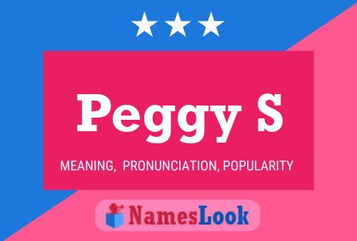 Peggy S 名字海报