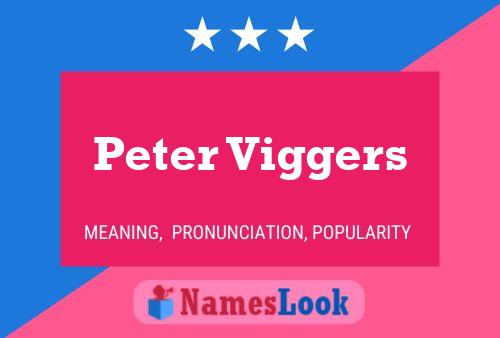 Peter Viggers 名字海报