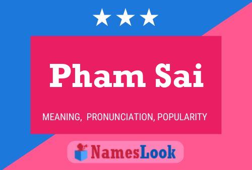 Pham Sai 名字海报