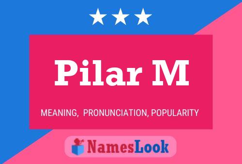 Pilar M 名字海报