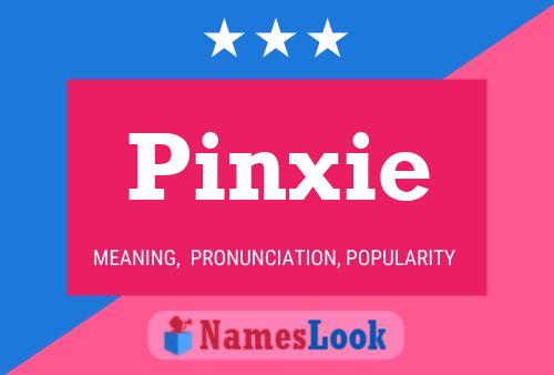 Pinxie 名字海报