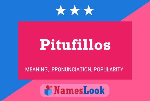 Pitufillos 名字海报