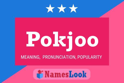 Pokjoo 名字海报