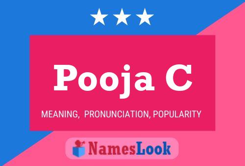 Pooja C 名字海报