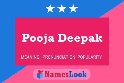 Pooja Deepak 名字海报