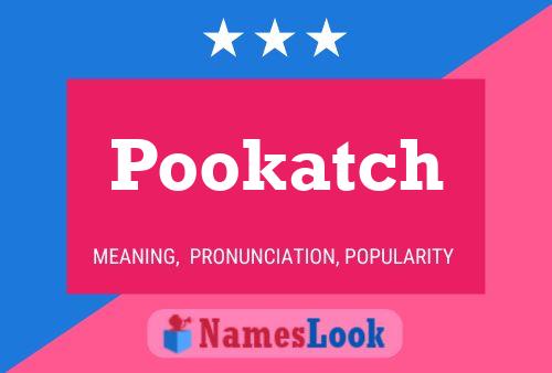 Pookatch 名字海报